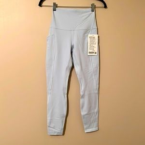 Lululemon Align Pant 25”*Pockets Powder blue